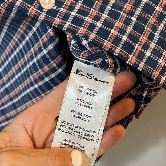 Ben Sherman Check Short Sleeve Shirt. - Picture 4 of 4